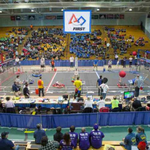GVSU to host 1,000 students at FIRST Robotics District Competition